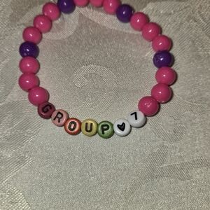 Group 7! Colorful Beaded Bracelet